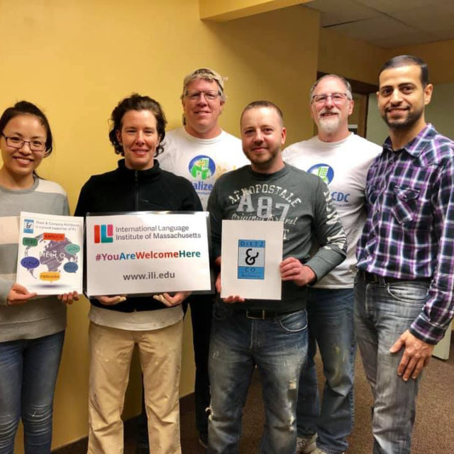 Dietz & Company Architects volunteers at International Language Institute