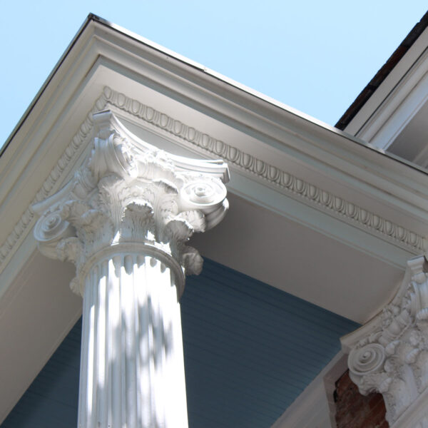 83 Maple Street Historic Merrick Phelps House Exterior Column