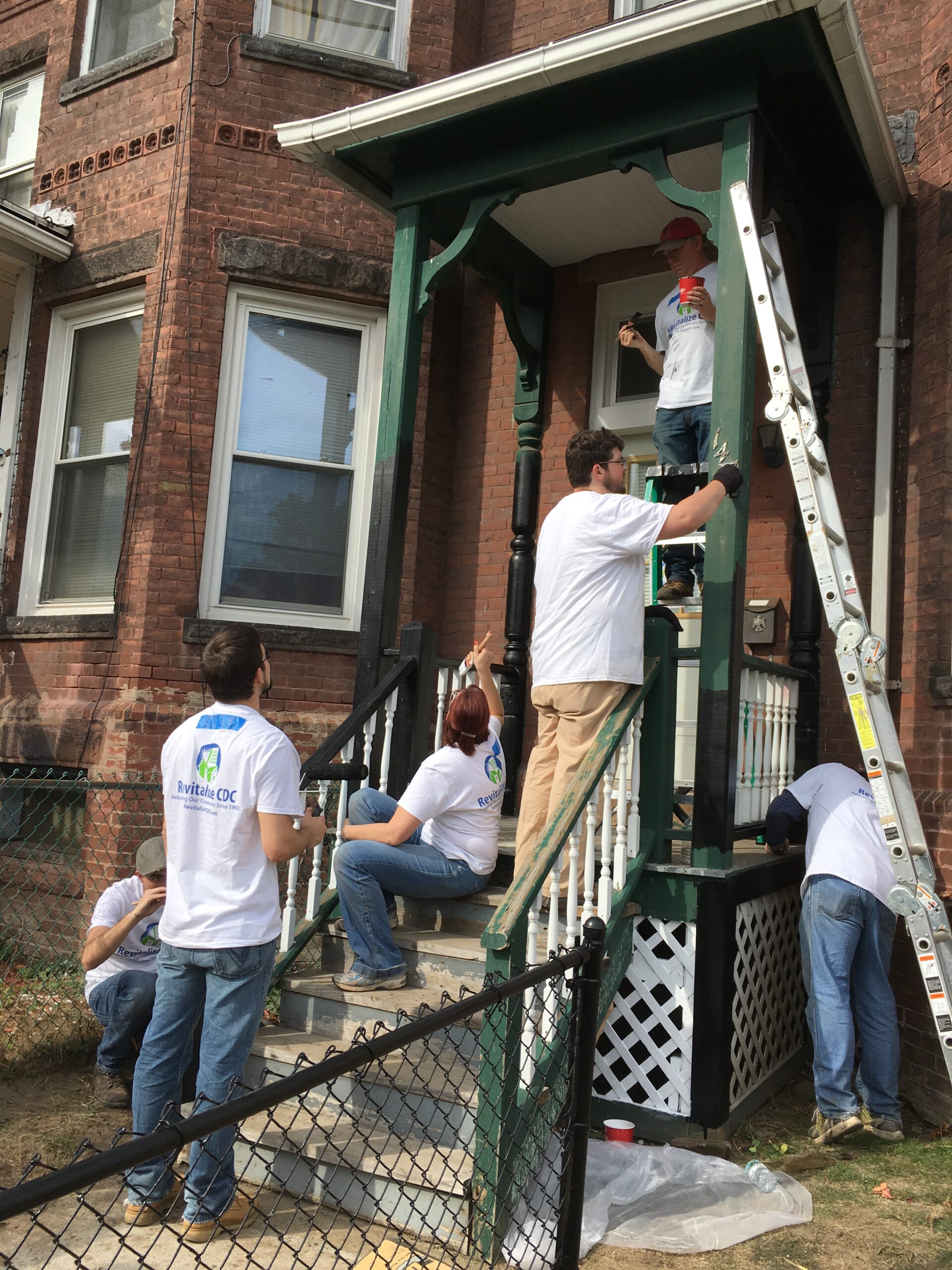 Dietz staff at Green N Fit Rebuild