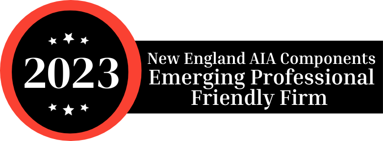 2023 New England AIA Components Emerging Professional Friendly Firm Badge